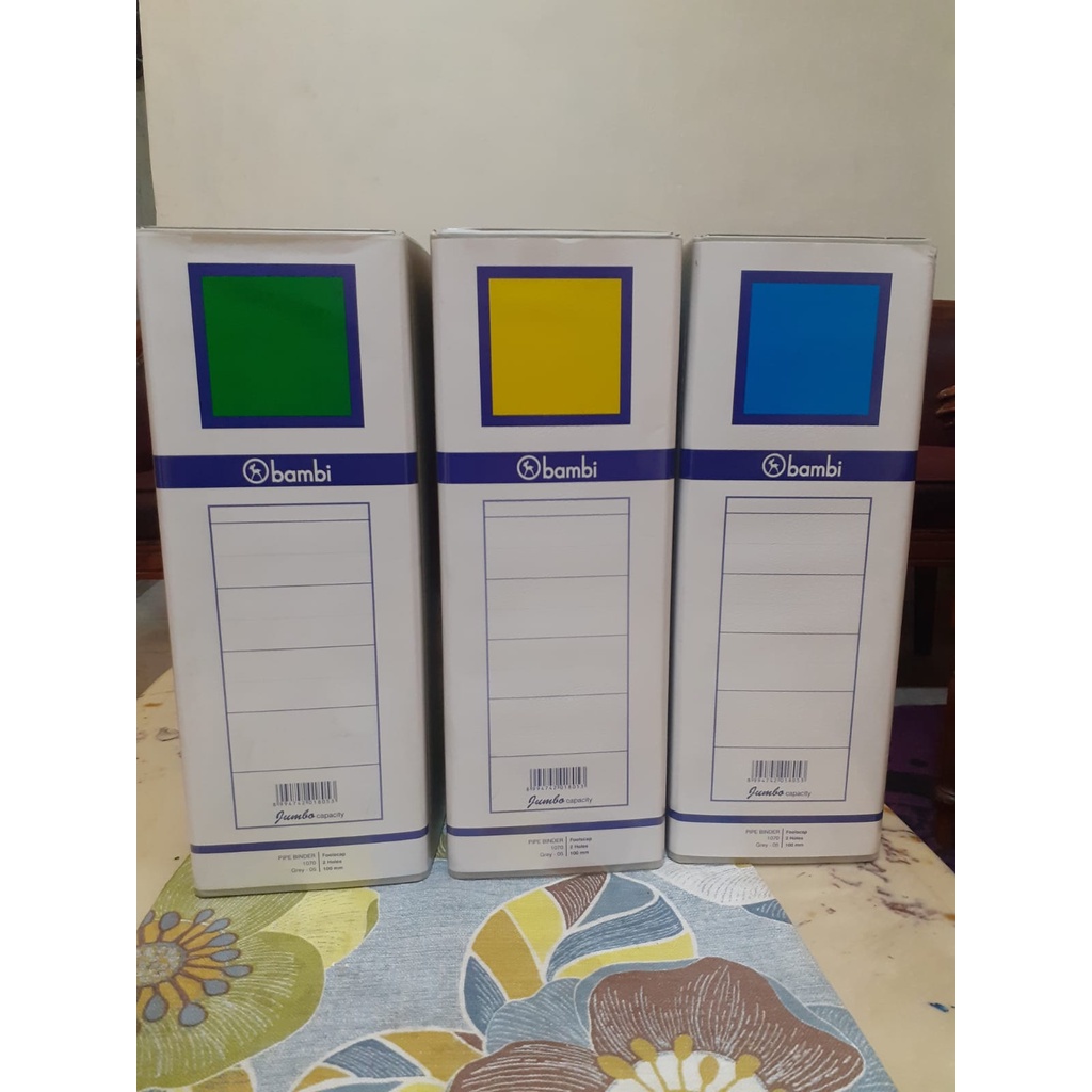 

Bambi Pipe Binder A4 1178 100mm Grey