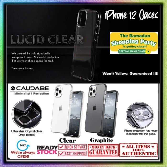 Case Iphone 12 Pro Max 12 Pro Mini Caudabe Lucid Ultra Thin Slim