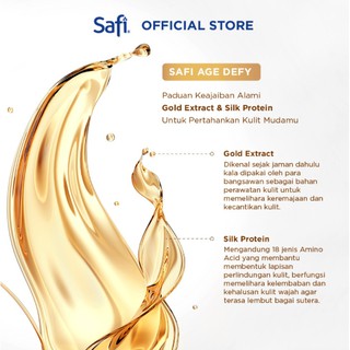 Image of thu nhỏ Safi Age Defy Gold Water Essence Cleanser Toner Eye Cream Skin Booster Day Cream Night Cream #2