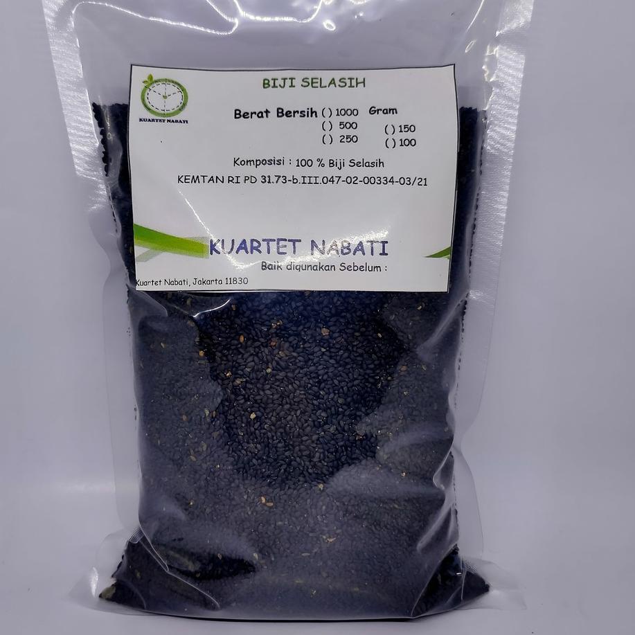 

TRXDd2D7--500gr Biji Selasih / Basil Seed - Premium - Bersih