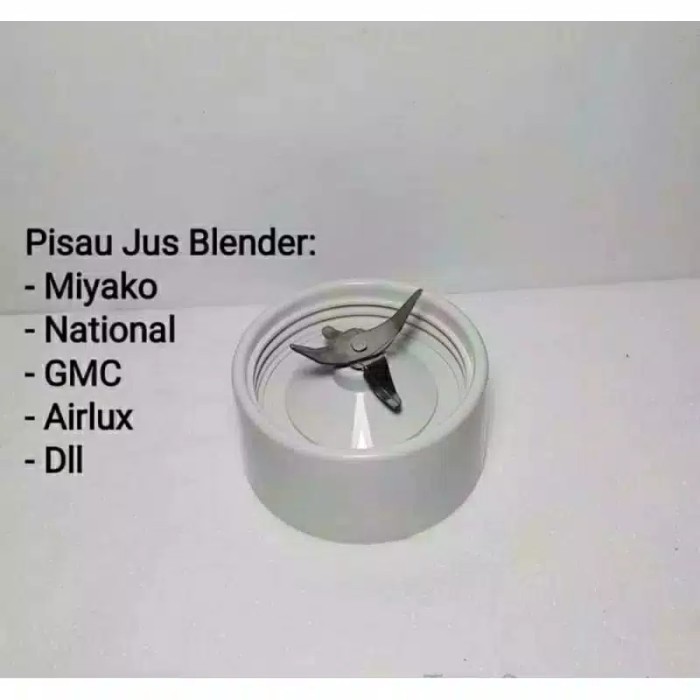 Gelas Jus Plastik  + Pisau  , MTG  Blender  + Tutup Sendok Miyako