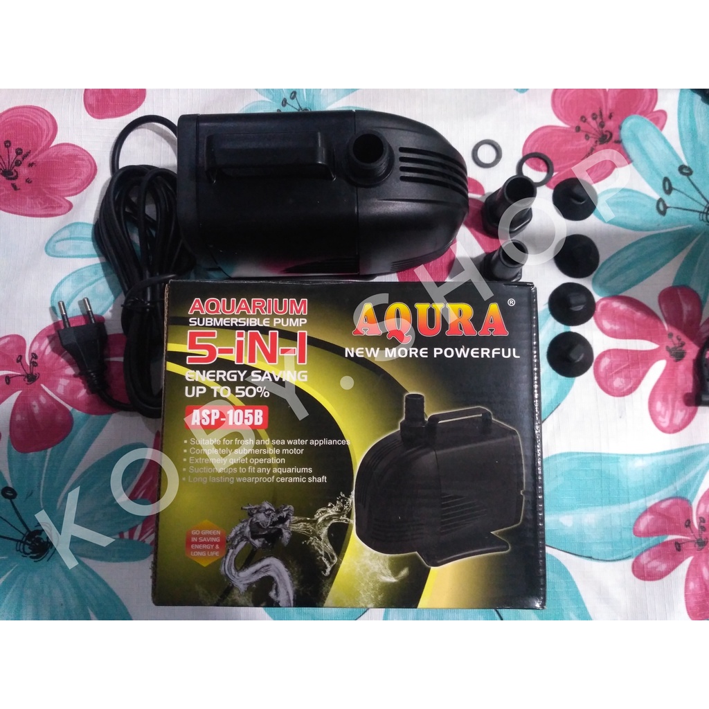 Pompa Air Aquarium AQURA ASP 105 B