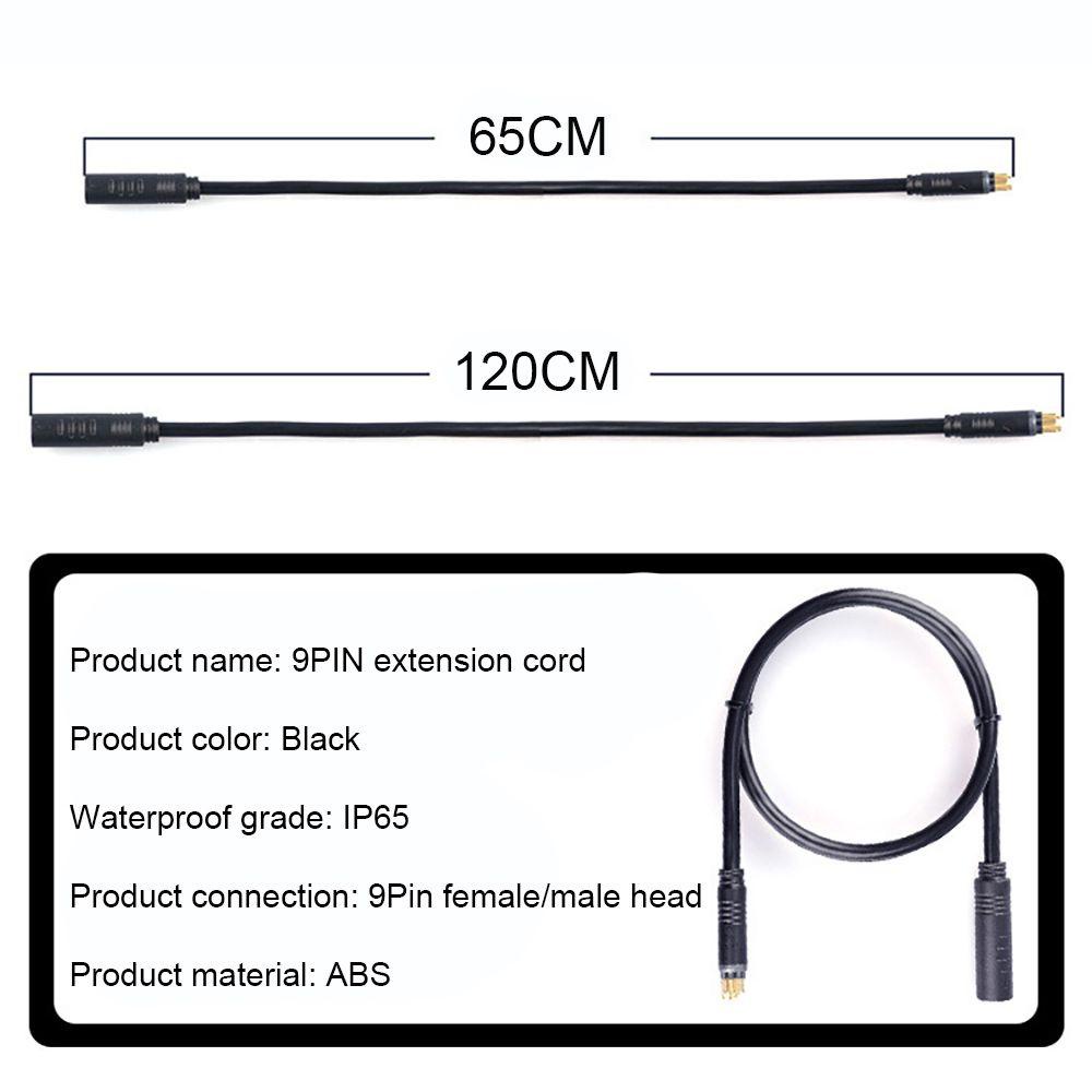 Suyo Kabel Extension Motor Skuter Elektrik 65 / 120cm Untuk Bafang