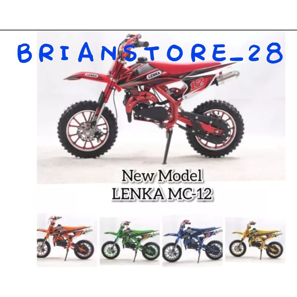 MOTOR MINI TRAIL MC 12 // LENKA//MOTOR BENSIN ANAK // MURAH