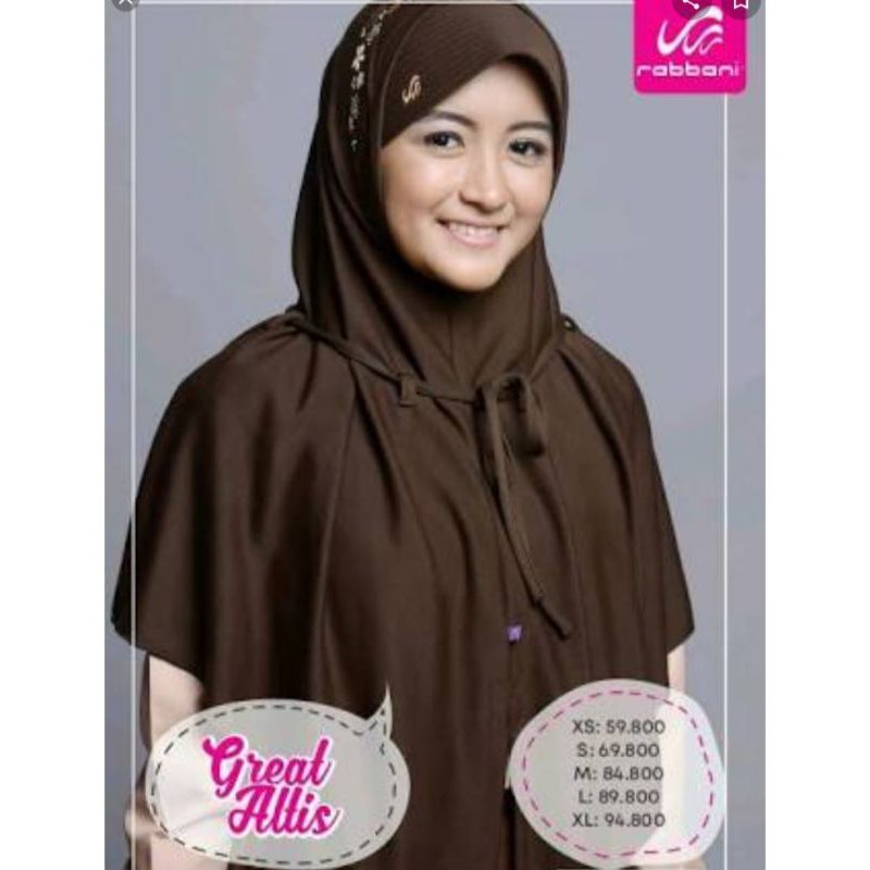 Kerudung Rabbani Great Altis