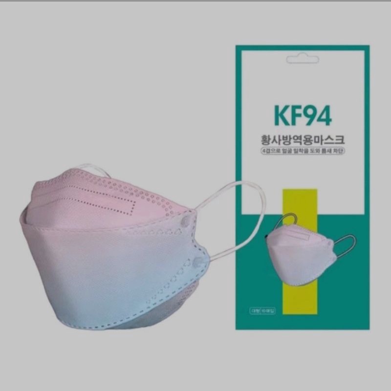 KF 94 MASKER 10 PCS Masker Korea 4 PLY Masker EVO 4D PREMIUM