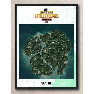 Erangel Miramar Sanhok Vikendi  Map  Peta PUBG Mobile PUBGM  