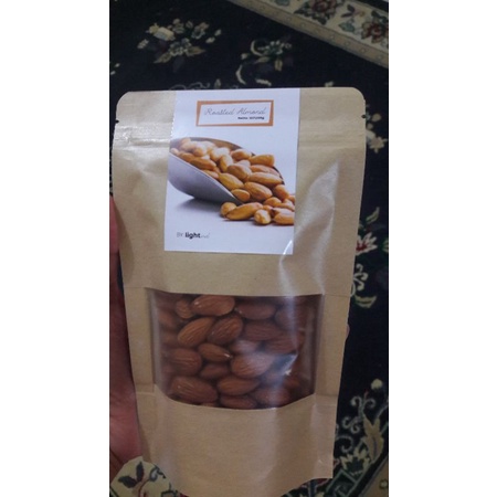 

Kacang Almond Panggang 150gram Renyah