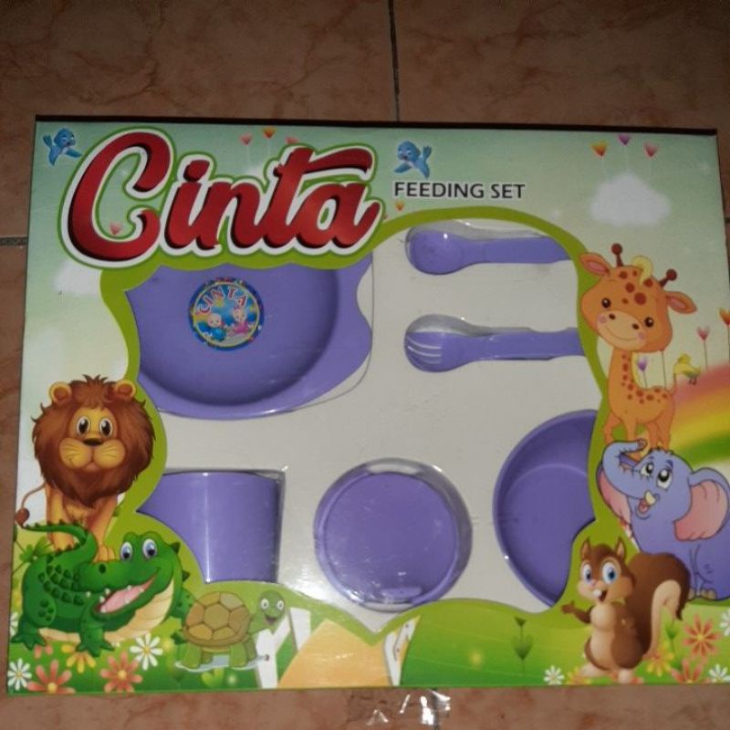 feeding set/tempat makan bayi CINTA