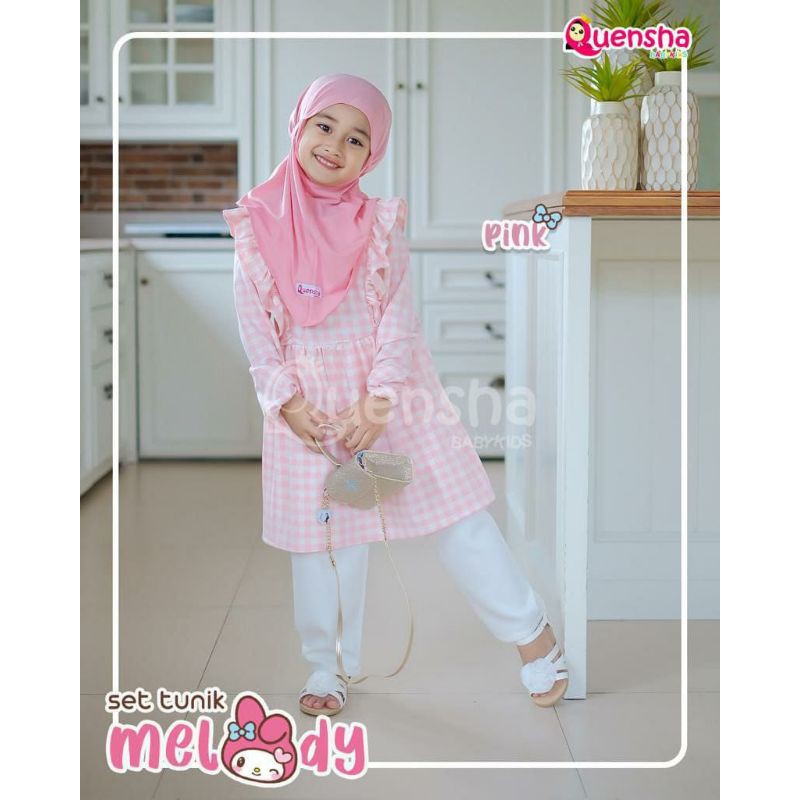 set tunik melody by quensha ready
