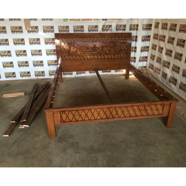 Dipan kayu jati || dipan bagong jati ukir