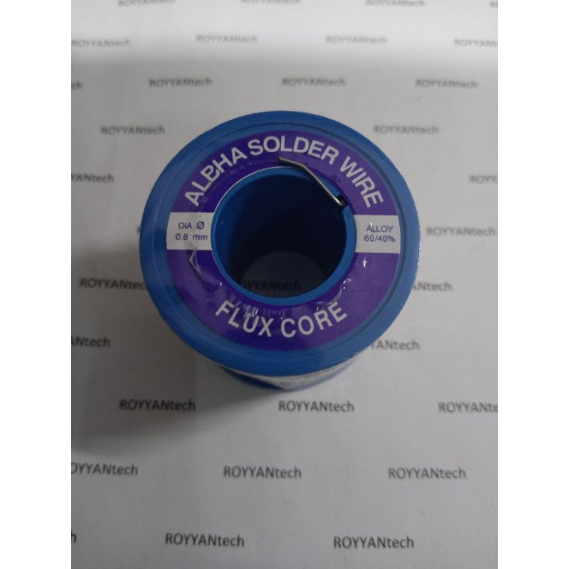 Timah Solder 0.8 mm Albha solder wire 50 M 250gr