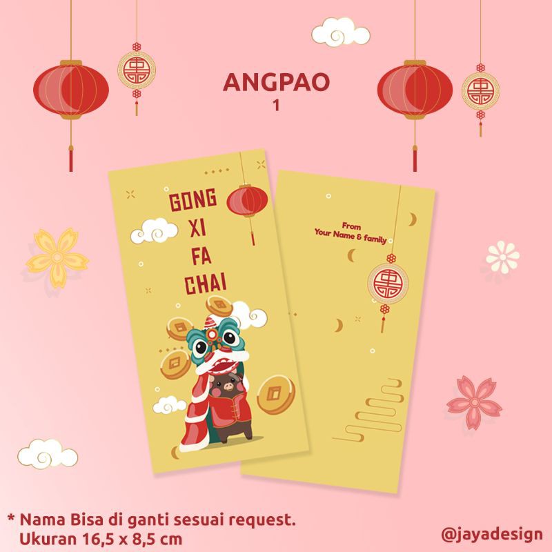 

ANGPAO CUSTOM NAMA / ANGPAO 2021 / ANGPAO IMLEK / ANGPAO SHINCIA / ANGPAO CUSTOM ANGPAO KERBAU