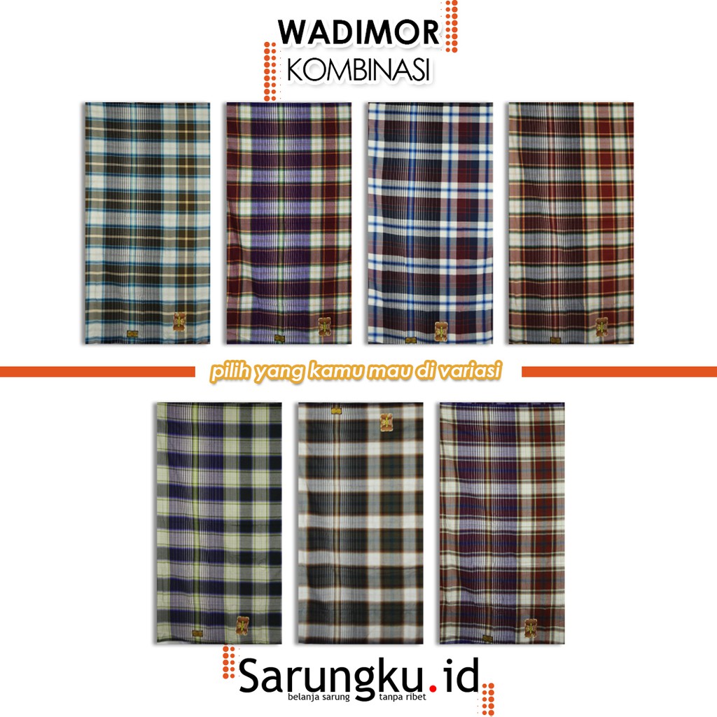 SARUNG WADIMOR MOTIF KOMBINASI