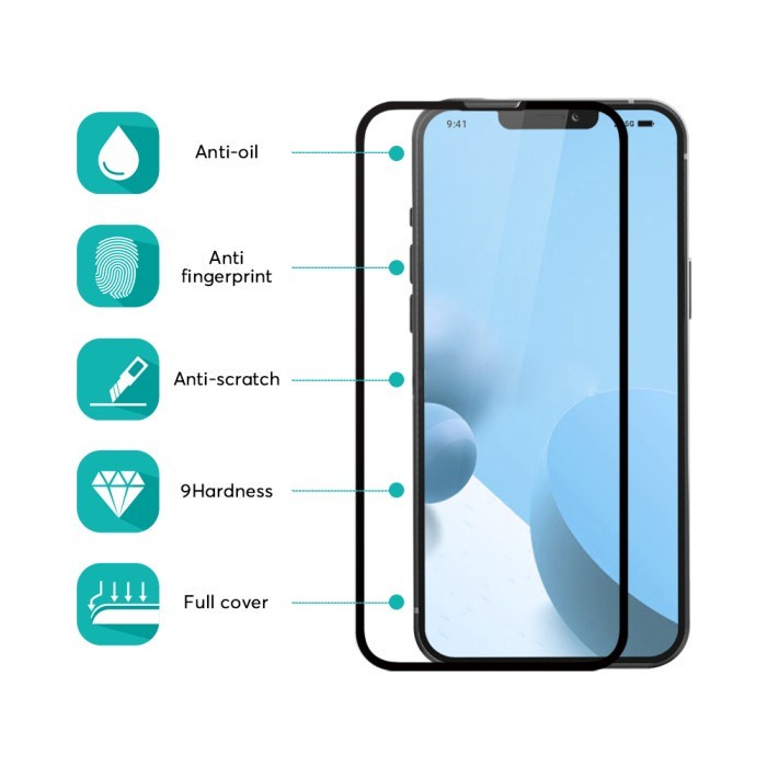 Tempered Glass Myroots Full HD Iphone SE 6 7 8 Plus X XS XR XS Max 11 12 13 Pro 12 13 Mini 11 12 13 Pro Max 2020 2022 PLUS Full Cover Curved Glass Screen Guard Protector