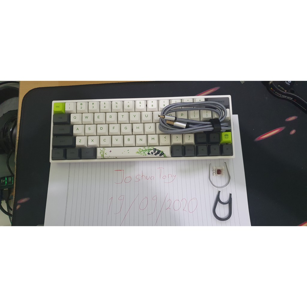 VortexSeries VX64 Lite Panda with Krytox 205g0 Lubed Gateron Yellow
