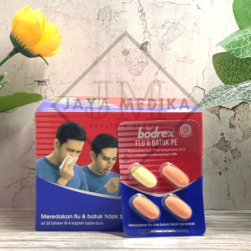 Bodrex Flu Dan Batuk PE Blister Isi 4 Kaplet