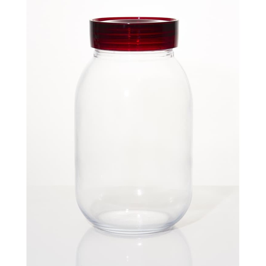 Toples Kaca- Tight Lock Merah XL