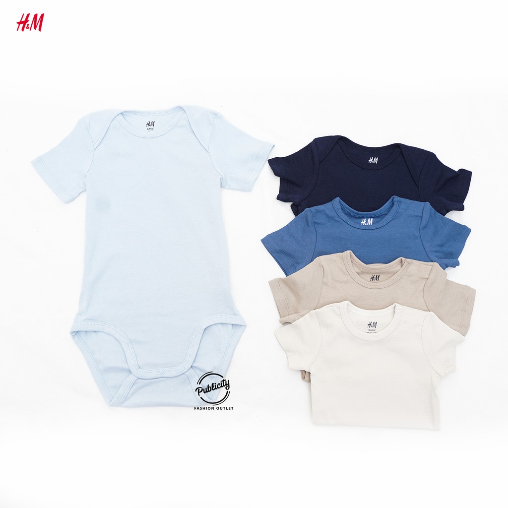 JUMPER BABY BAJU BAYI LUCU LENGAN PENDEK Haenem MOTIF PRINT-5