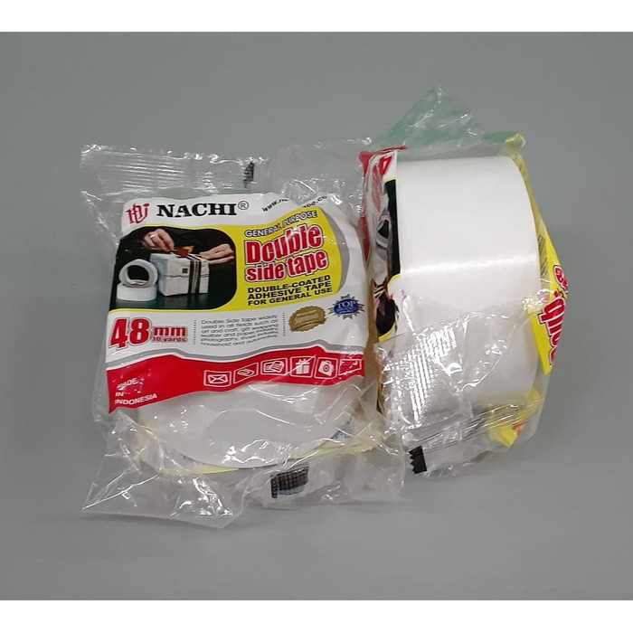 

DOUBLE TAPE NACHI 2 inch X 10 yard | DOUBLE SIDED TAPE
