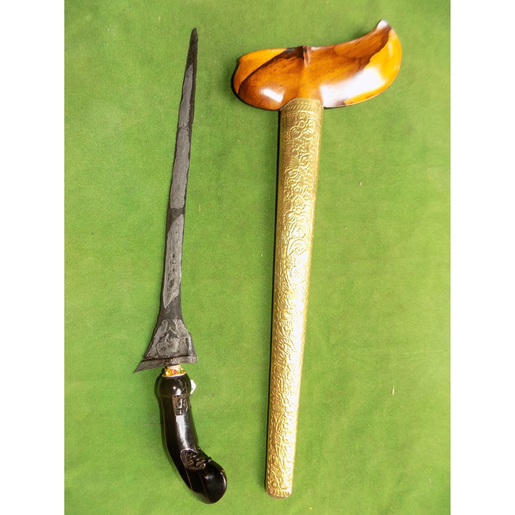 keris tilam upih pamor 3 meteor akodiat tambal era tuban