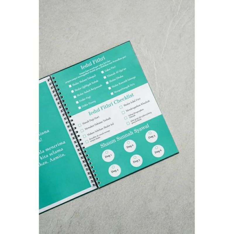 Notebook ramadhan planner