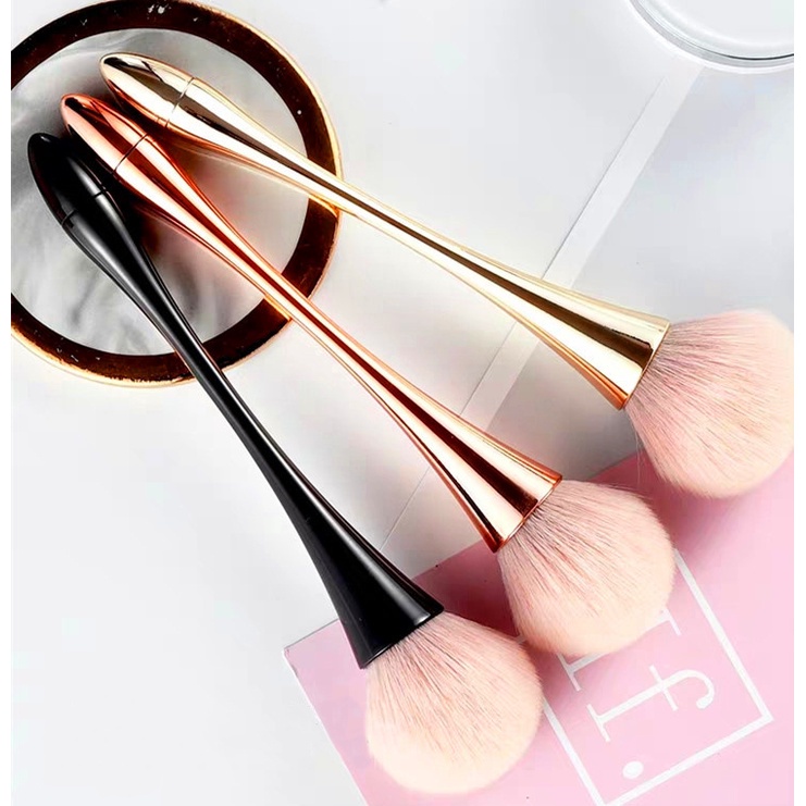 [COD] KUAS MAKE UP BRUSH BESAR TEBAL LEMBUT KUAS BEDAK TABUR POWDER PREMIUM IMPORT KUAS BRUSH SET KUAS BLUSH ON