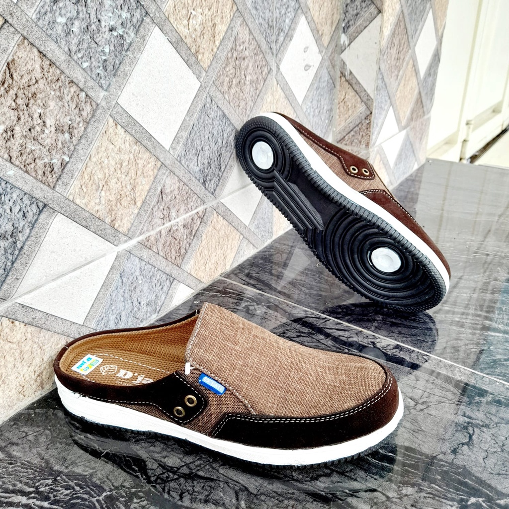Sepatu slip on Selop D'jati 01 Hight quality Terbaru