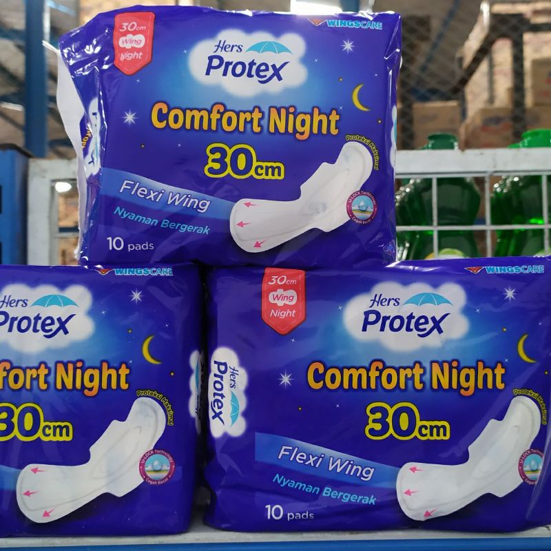 protex comfort night 30cm 10pads