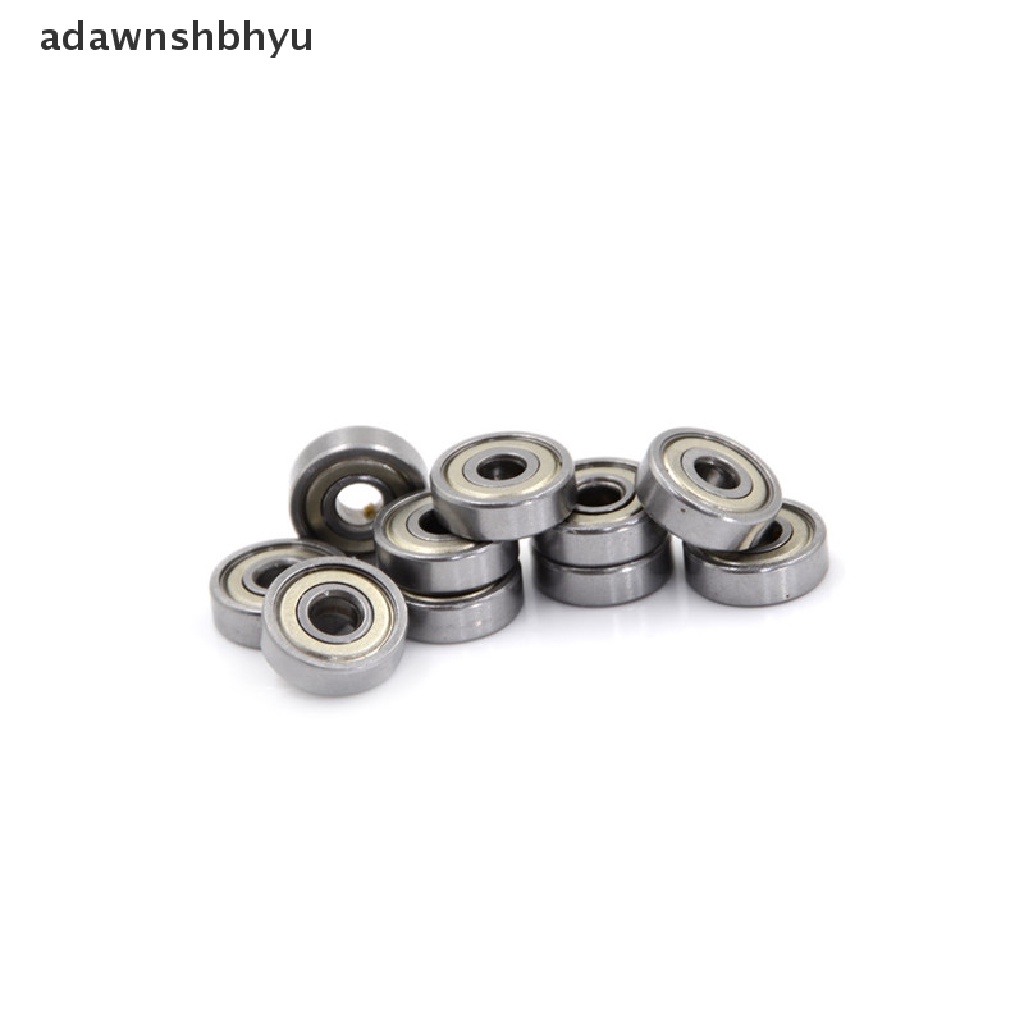 Adawnshbhyu 10pc 625ZZ Miniatur Model Karet Sealed Metal Perisai Metrik Radial Ball Bearing