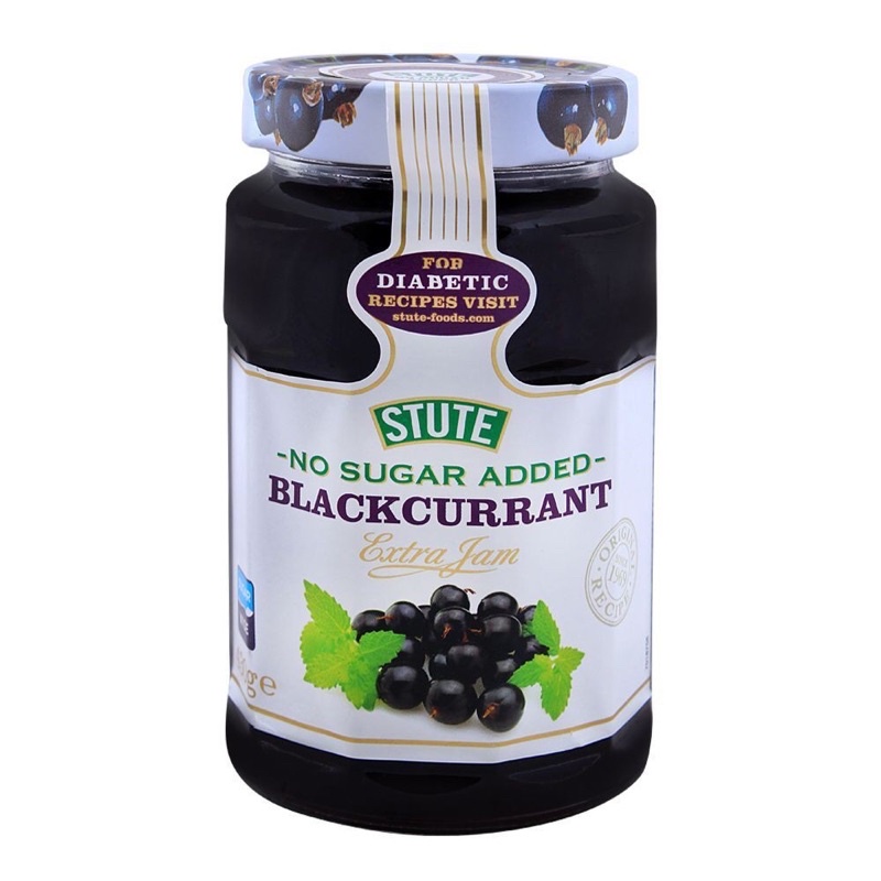 Stute diabetic jam no added sugar 430 gr selai diabetes diet keto Import UK