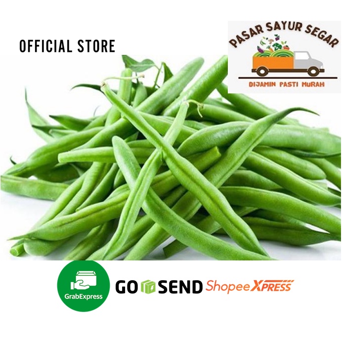 

BUNCIS 500 gr / Buncis Sayur Segar / Buncis Sayur Fresh (Sayur Segar)