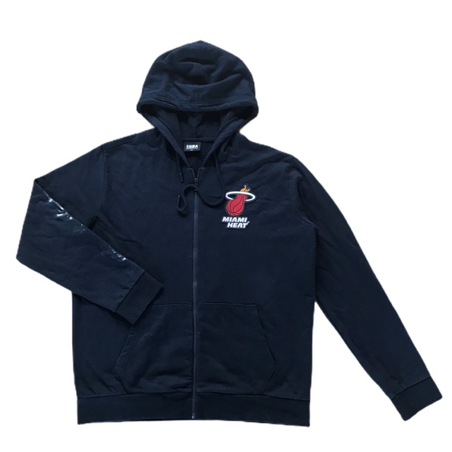 ZipHoodie NBA Miami Heat Logo Navy