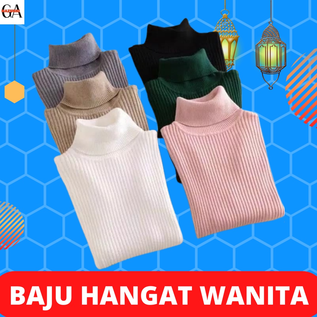 Suwiter Cewek Baju Hangat Wanita Suiter Rajut Korean Style Premium Import Terbaru Kekinian Atasan Kn