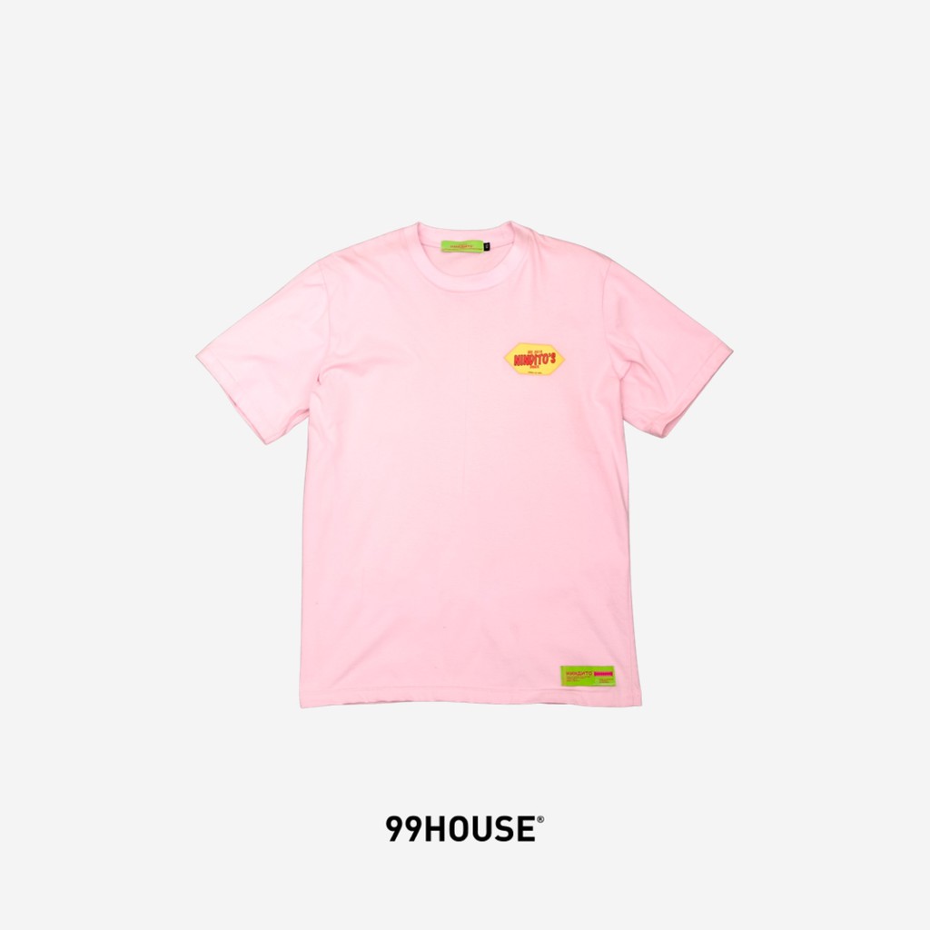 99House Asia | Nindito Dinner Tee | Kaos Lengan Pendek Merah Muda/Pink - Unisex