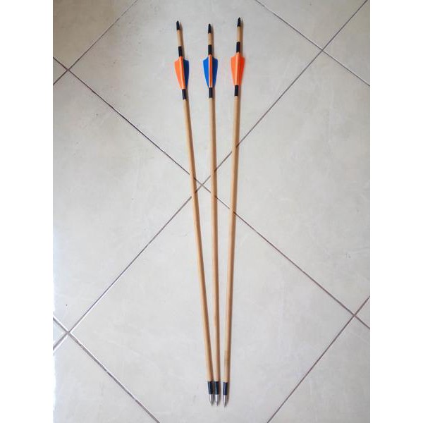 Anak Panah Shaft Arrow Kayu Ramin 8 Mm