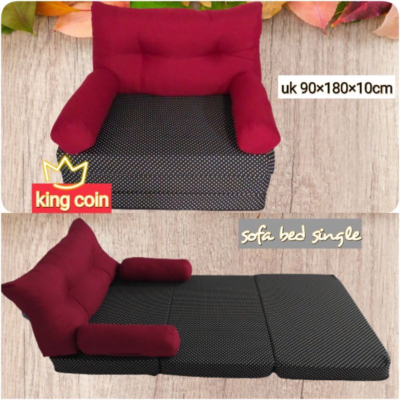 Sofabed Minimalis Sofa Anak Kursi Lipat Mini Sofa Bed Single Ruang Tamu Kasur Tempat Tidur Anak