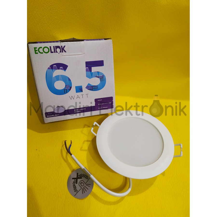 Lampu Downlight LED 6,5 Watt Ecolink GARANSI