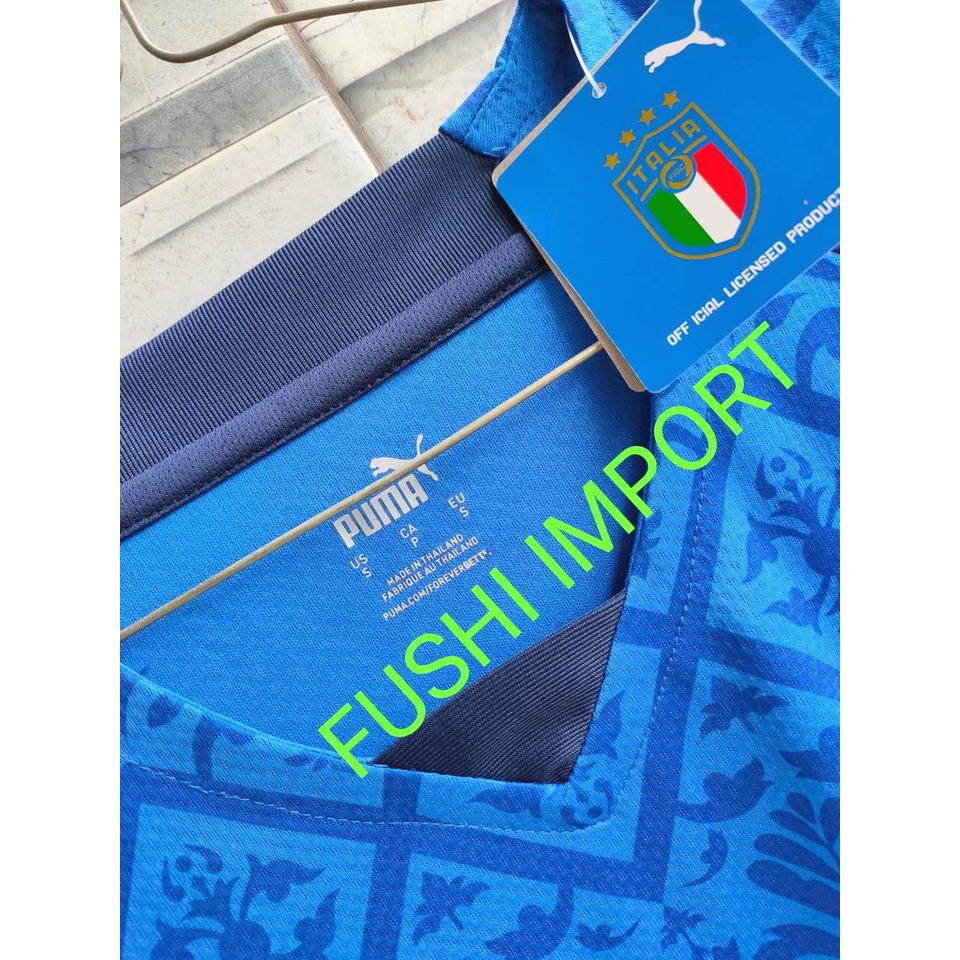 HQ JERSEY BOLA ITALIA HOME NEW ULTRAWEAVE EU CUP 2022 ITALY GO HIGH QUALITY IMPORT