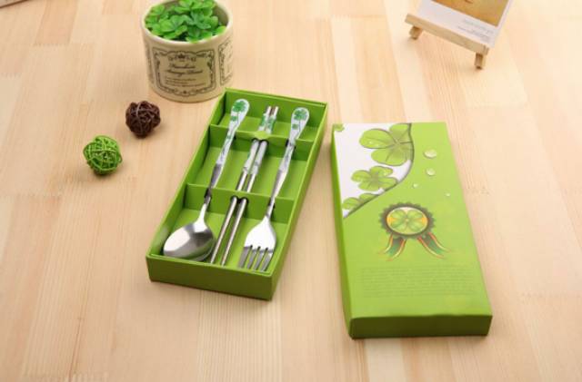 UNNISO  - Sendok Garpu Sumpit Set / Alat Makan Set Travel Portable