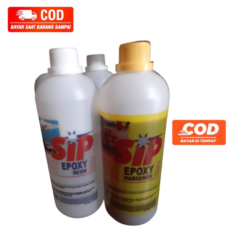 

LEM EPOXY SIP 1000ML 1 RESIN 1 HARDENER ( 1 SET )