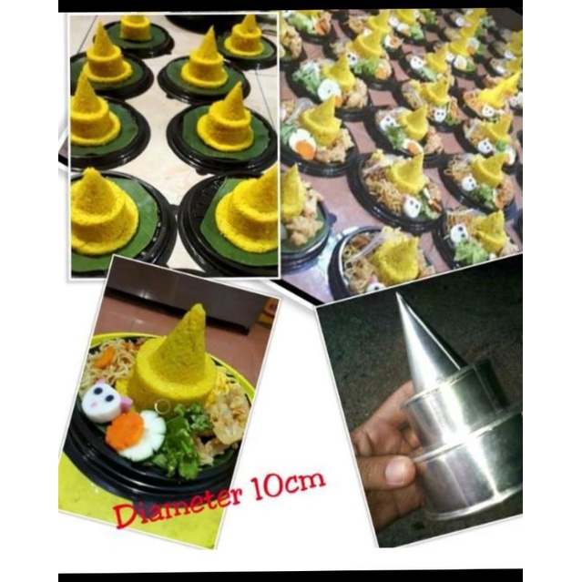 

Ceetakan Nasi Tumpeng Mini..