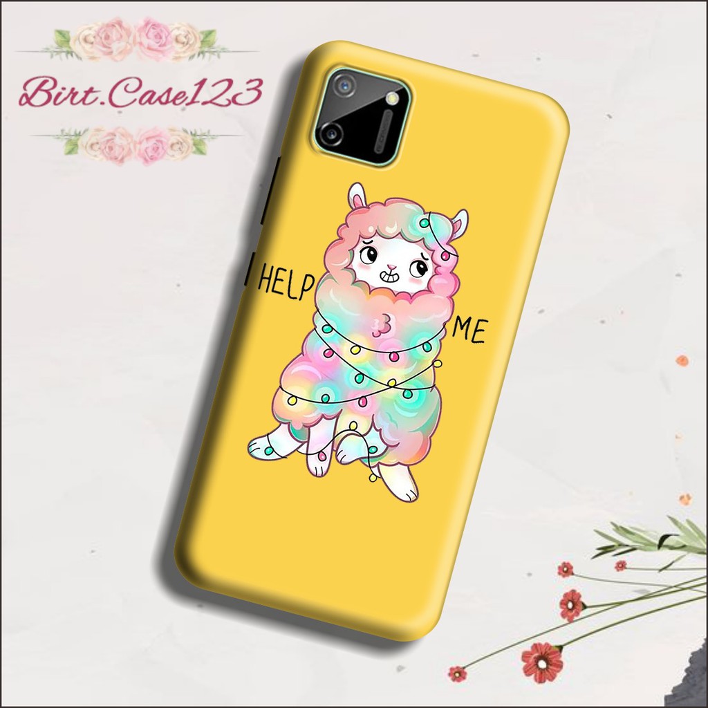 softcase CUTE SHEEP Vivo Y91 Y93 Y95 Y81 Y83 Y71 Y53 V7 Y30 Y50 V17 y20 BC1231