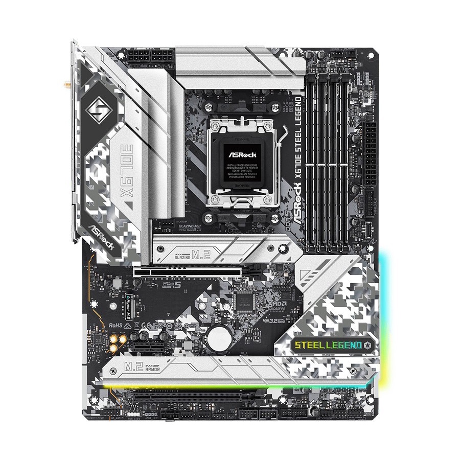 Motherboard Asrock X670E Steel Legend Motherboard AMD Socket AM5