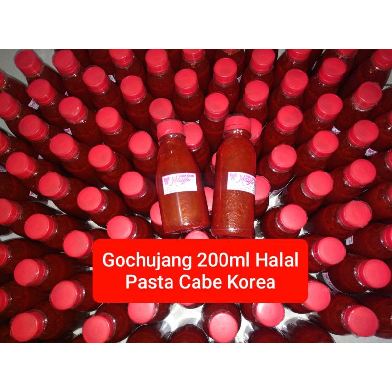 gochujang 200ml pasta cabe korea saus kimchi topoki toppoki topokki