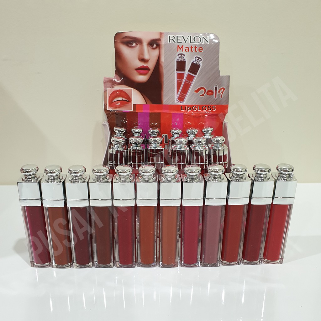 Lipgloss Lipstik Lipcream Matte Revlon (Min. 12 pcs)