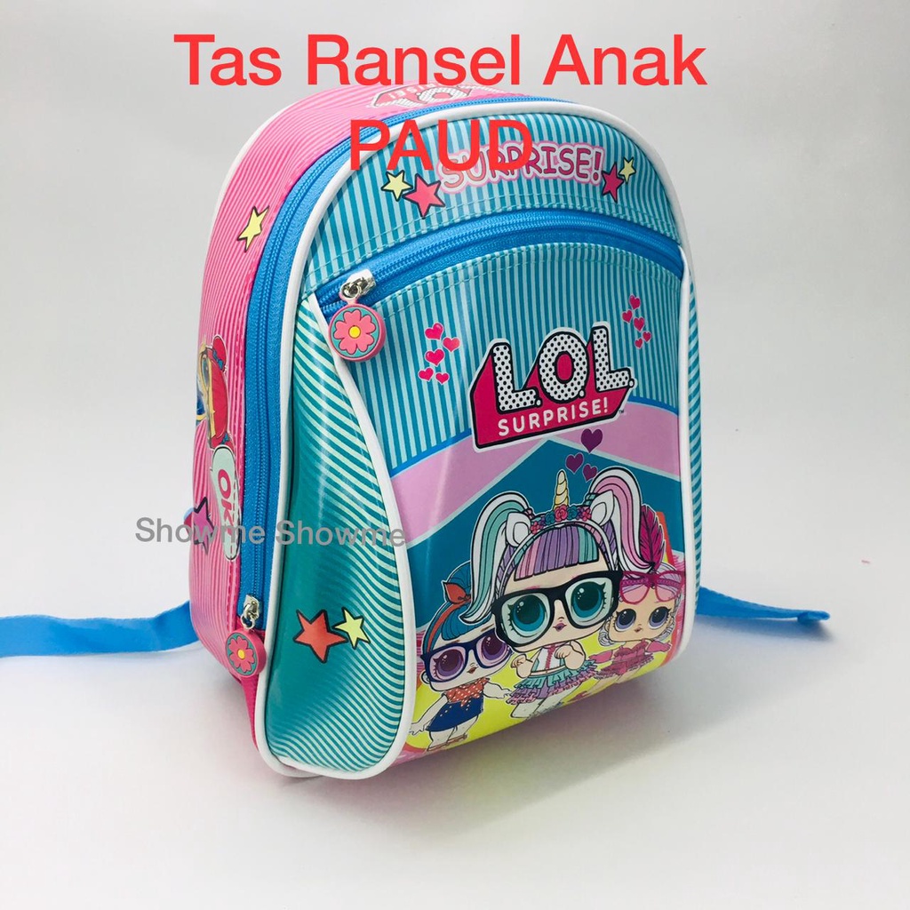 PROMO Tas Ransel Anak Sekolah PAUD LOL Kualitas PREMIUM.