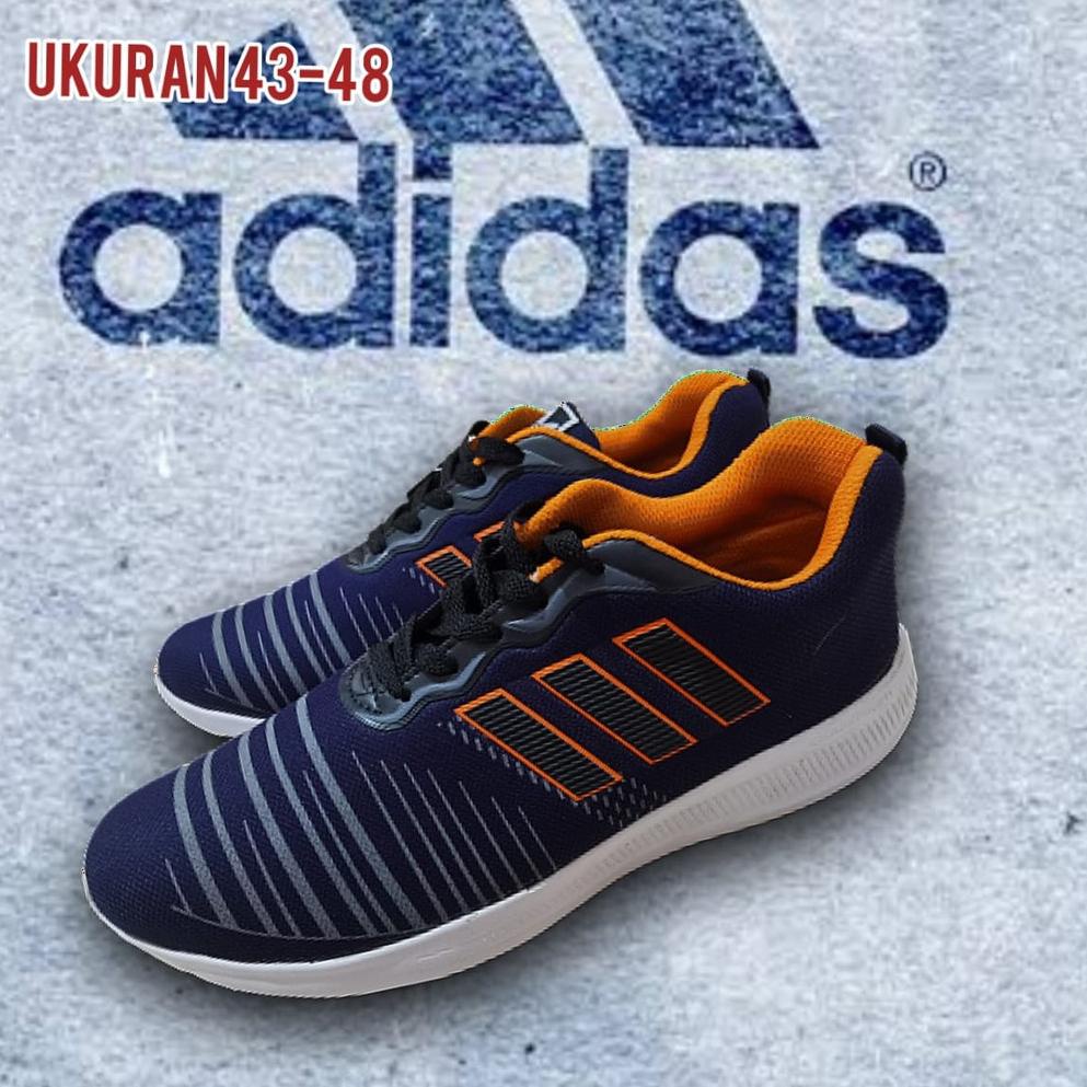 Sepatu Jumbo Big Size Pria 44 45 46 47 48 49 Adidas Sneakers Running [TWN. 2211]