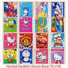 HANDUK KARAKTER LUCU 140*70 CM JUMBO