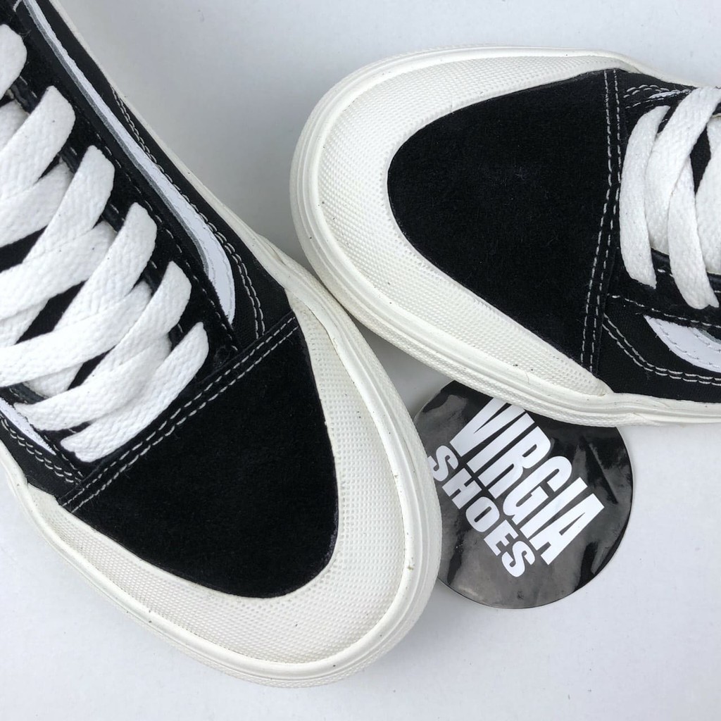 vans old skool with toe cap